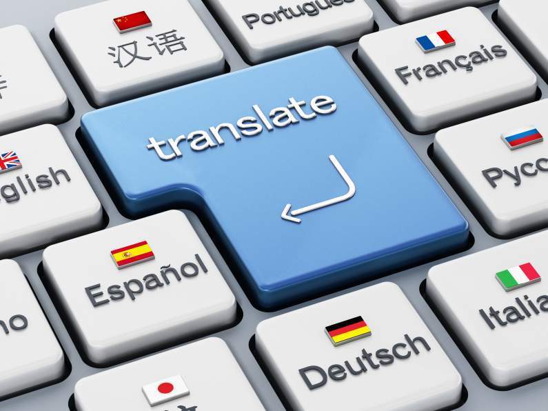 Flask translator interface