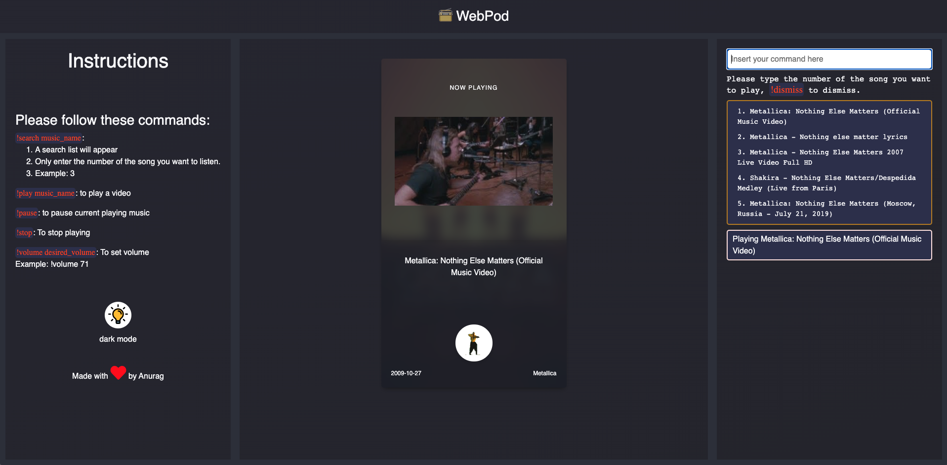 Cover image for the React music-player article